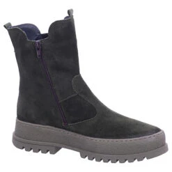 Damen Stiefel Schuhe Tara Chelsea Boots Elegant Klassisch Veloursleder Uni Chelsea Boots - Grün -OTTO Verkäufe 27681942 06