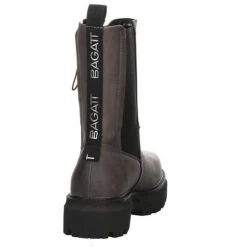 Bagatt Damen Stiefeletten Schuhe Carley Chelsea Boots Elegant Freizeit Zierreißverschluss Synthetik Uni Schnürstiefeletten - Grau/schwarz -OTTO Verkäufe 27732959 04