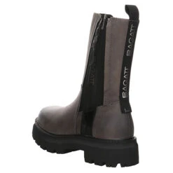 Bagatt Damen Stiefeletten Schuhe Carley Chelsea Boots Elegant Freizeit Zierreißverschluss Synthetik Uni Schnürstiefeletten - Grau/schwarz -OTTO Verkäufe 27732959 07