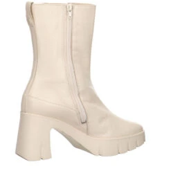 Damen Stiefeletten Schuhe Chelsea Boots Elegant Freizeit Glattleder Uni Klassische Stiefeletten - Beige -OTTO Verkäufe 27733467 05