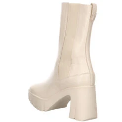 Damen Stiefeletten Schuhe Chelsea Boots Elegant Freizeit Glattleder Uni Klassische Stiefeletten - Beige -OTTO Verkäufe 27733467 07