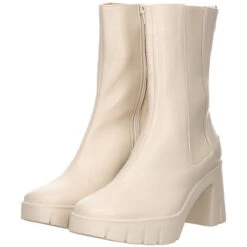 Damen Stiefeletten Schuhe Chelsea Boots Elegant Freizeit Glattleder Uni Klassische Stiefeletten - Beige -OTTO Verkäufe 27733467 10