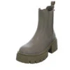 Guess Charlotte Chelsea-Boots Leder-/Textilkombination Uni Chelsea Boots - Grün -OTTO Verkäufe 27737354 01