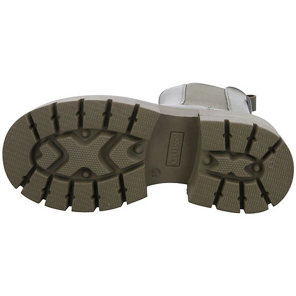 Guess Charlotte Chelsea-Boots Leder-/Textilkombination Uni Chelsea Boots - Grün 11 Guess Charlotte Chelsea-Boots Leder-/Textilkombination Uni Chelsea Boots - Grün – Bild 9