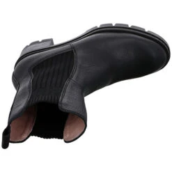 Hispanitas Damen Stiefeletten Schuhe Ingrid Chelsea Boots Elegant Freizeit Leder-/Textilkombination Uni Klassische Stiefeletten - Schwarz -OTTO Verkäufe 28173737 08