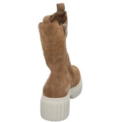 Damen Stiefeletten Schuhe Nala Chelsea Boots Elegant Freizeit Veloursleder Uni Klassische Stiefeletten - Taupe -OTTO Verkäufe 28524556 04