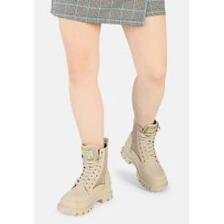 Buffalo Chelsea Boot Aspha Com2 Laceup Chelsea Boots - Creme -OTTO Verkäufe 29171474 05